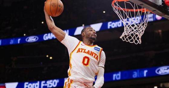 库明加转会连爆三场 老鹰球迷主场高喊：谢谢勇士！